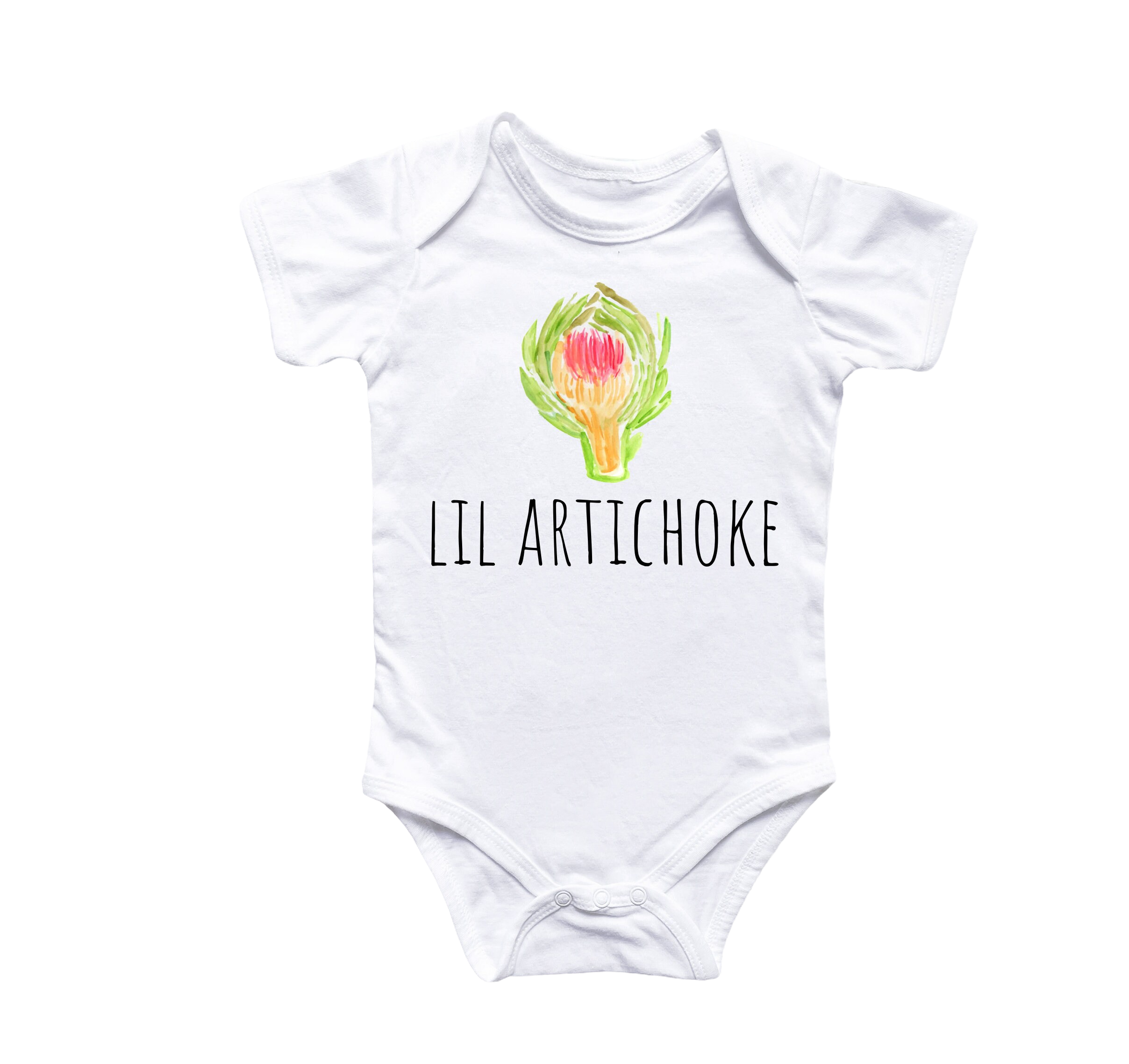 Artichoke - Baby Boy Girl Clothes Infant Bodysuit Funny Cute Newborn 2-0