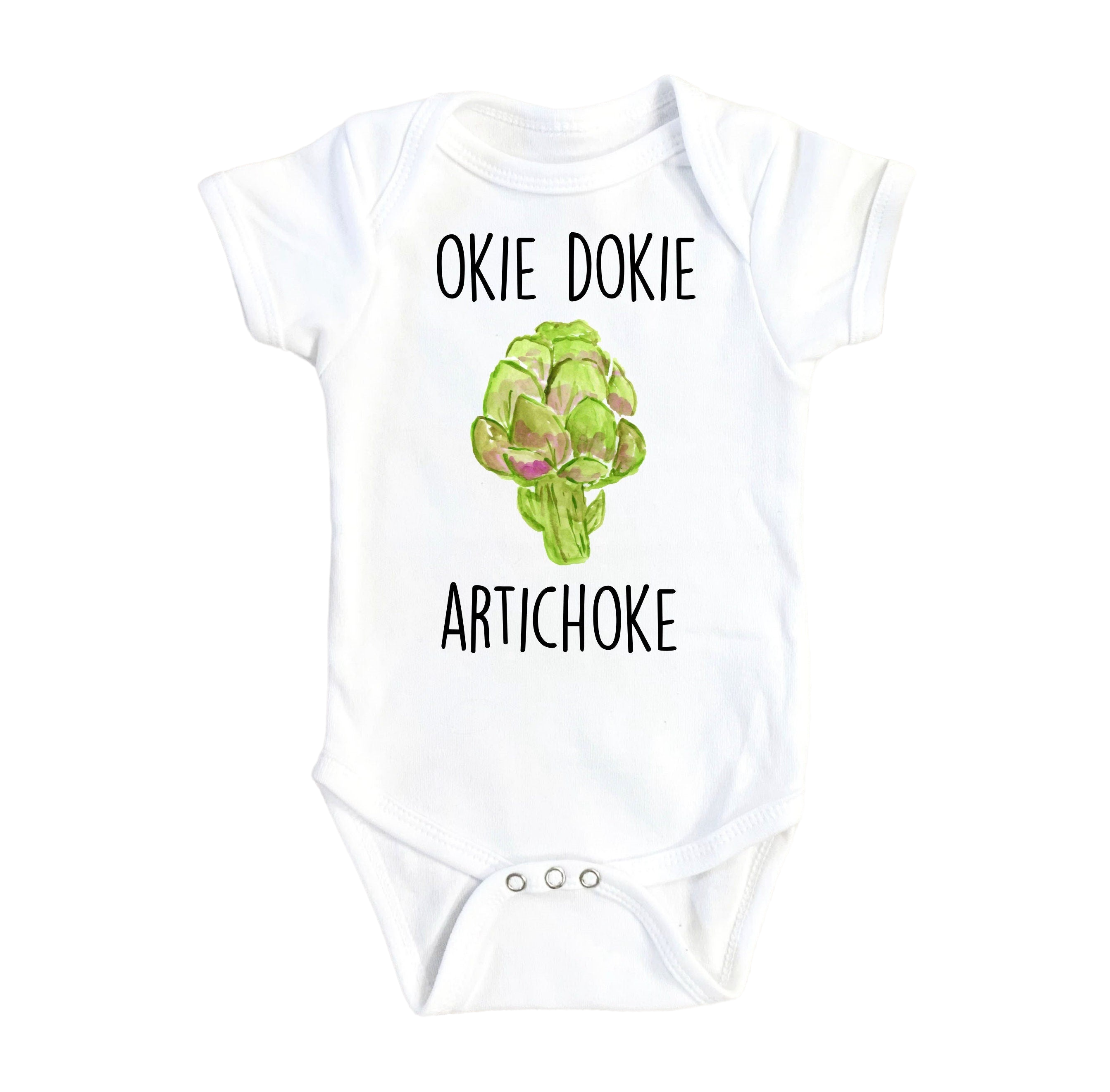 Artichoke Okay - Baby Boy Girl Clothes Infant Bodysuit Funny Cute Newborn 1A-0