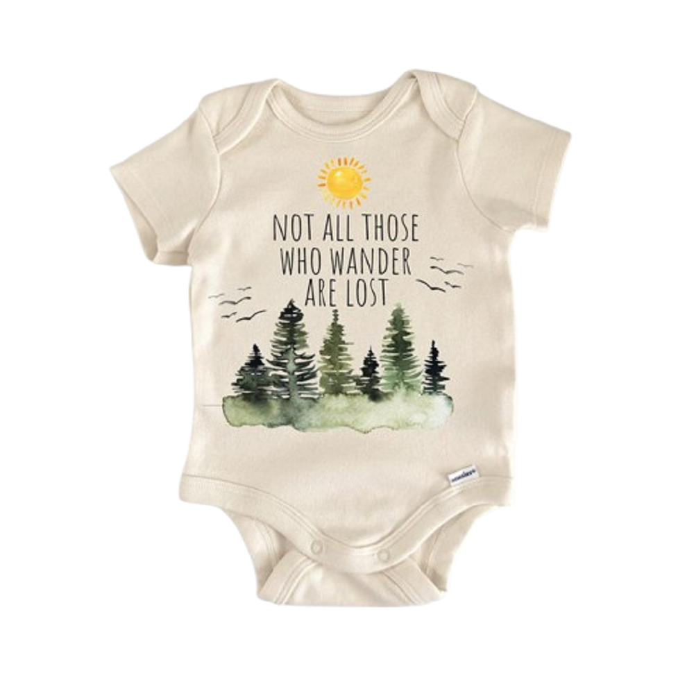 Adventure Woodland Travel - Baby Boy Girl Clothes Infant Bodysuit Funny Cute Newborn-0