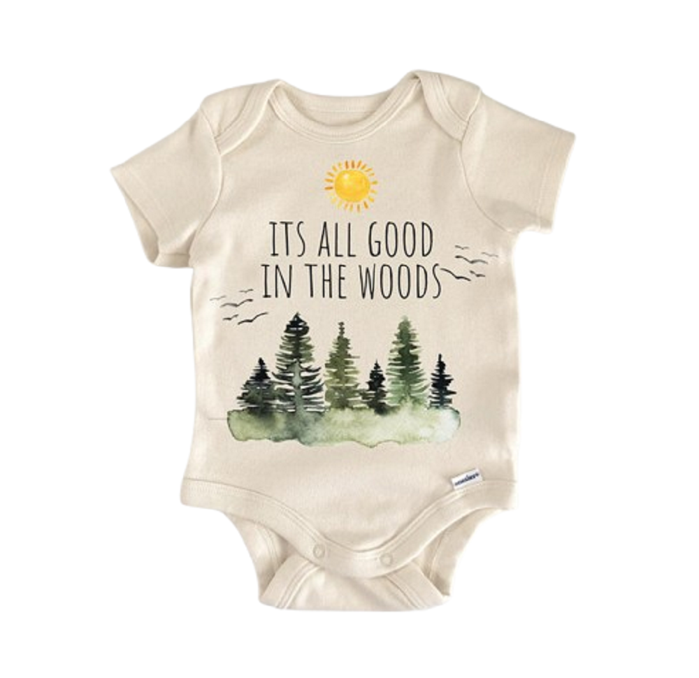 Adventure Travel Woodland Birthday - Baby Boy Girl Clothes Infant Bodysuit Funny Cute-0