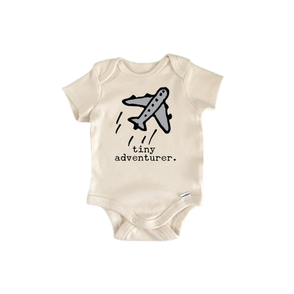 Airplane Travel Adventure - Baby Boy Girl Clothes Infant Bodysuit Funny Cute Newborn-0