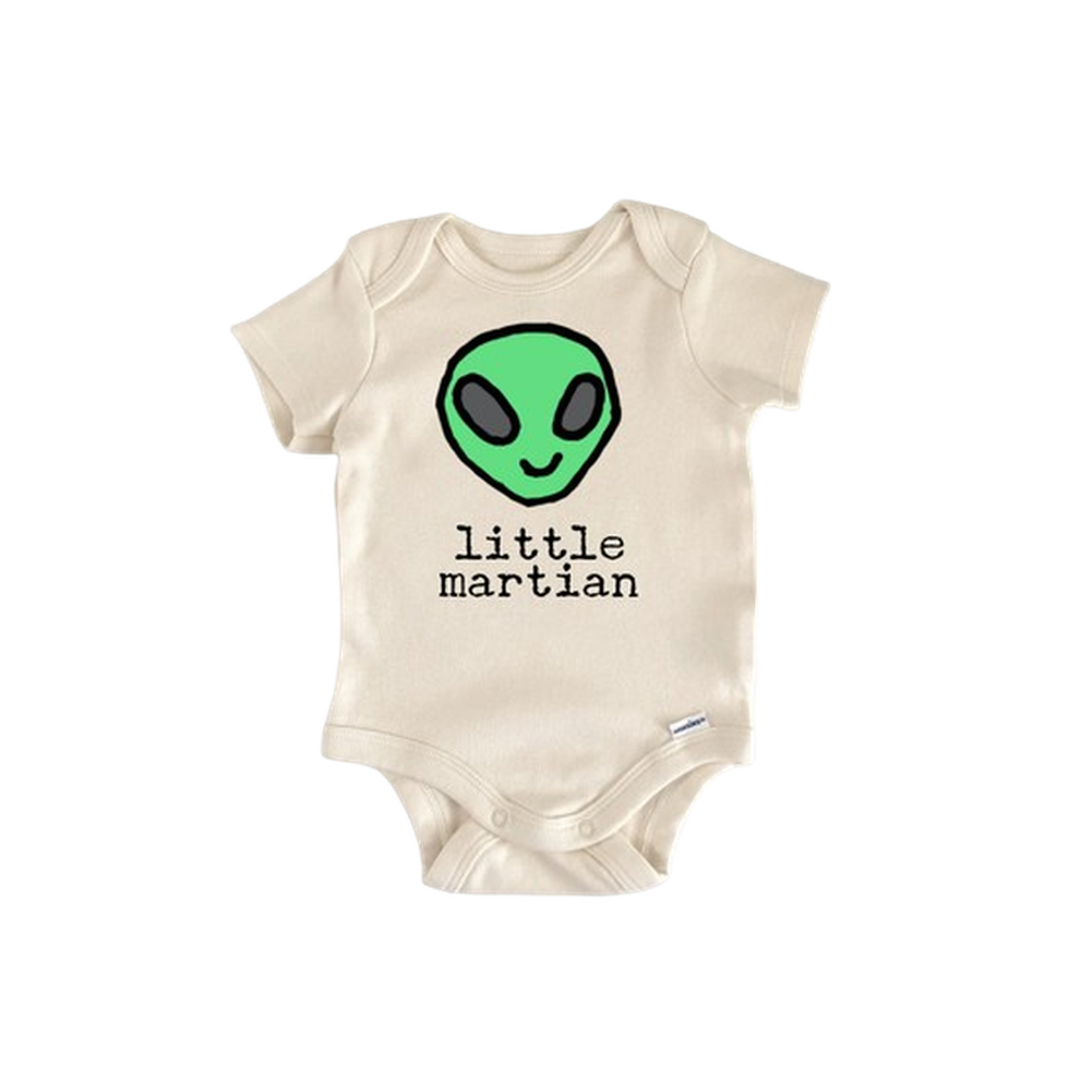 Alien  - Baby Boy Girl Clothes Infant Bodysuit Funny Cute Newborn-0
