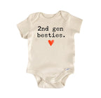 2nd Generation Best Friends - Baby Boy Girl Clothes Infant Bodysuit Funny Cute Newborn-0