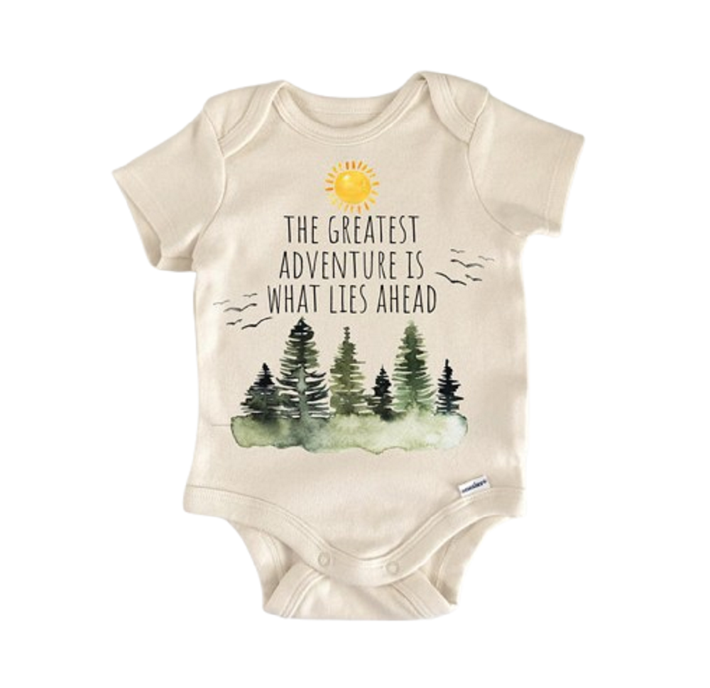 Adventure Hiking Travel Forrest - Baby Boy Girl Clothes Infant Bodysuit Funny Cute-0