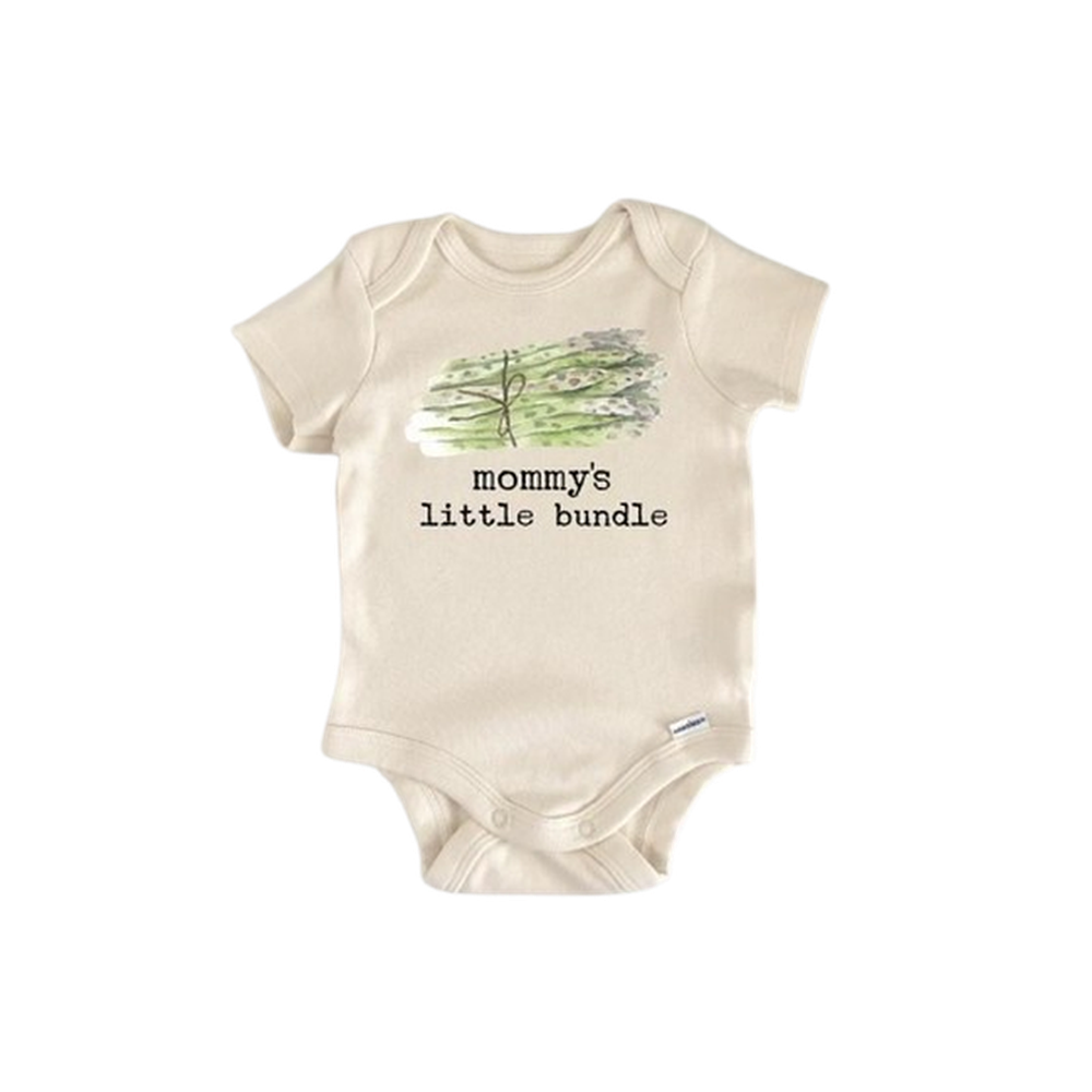 Asparagus Vegetable Vegan - Baby Boy Girl Clothes Infant Bodysuit Funny Cute Newborn-0