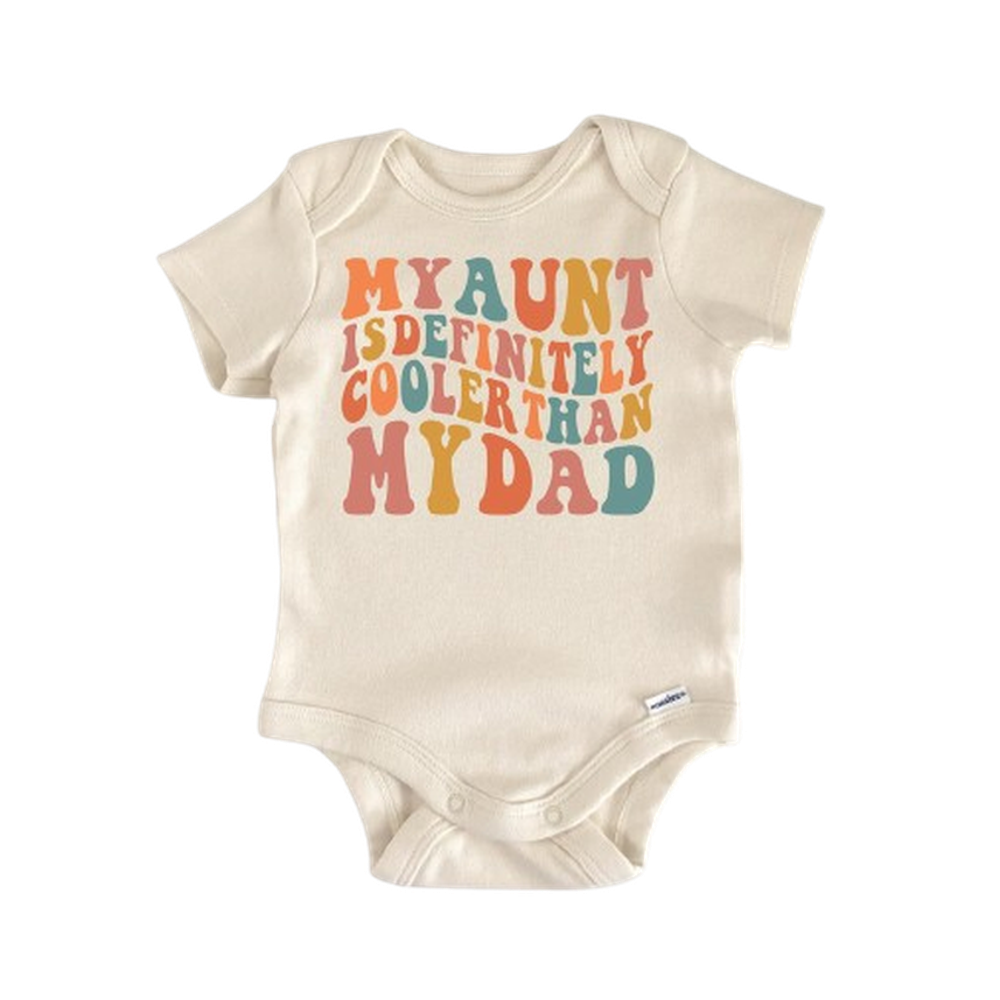 Auntie Aunt - Baby Boy Girl Clothes Infant Bodysuit Funny Cute Newborn-0