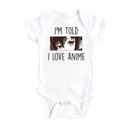 Anime Love - Baby Boy Girl Clothes Infant Bodysuit Funny Cute Newborn-0