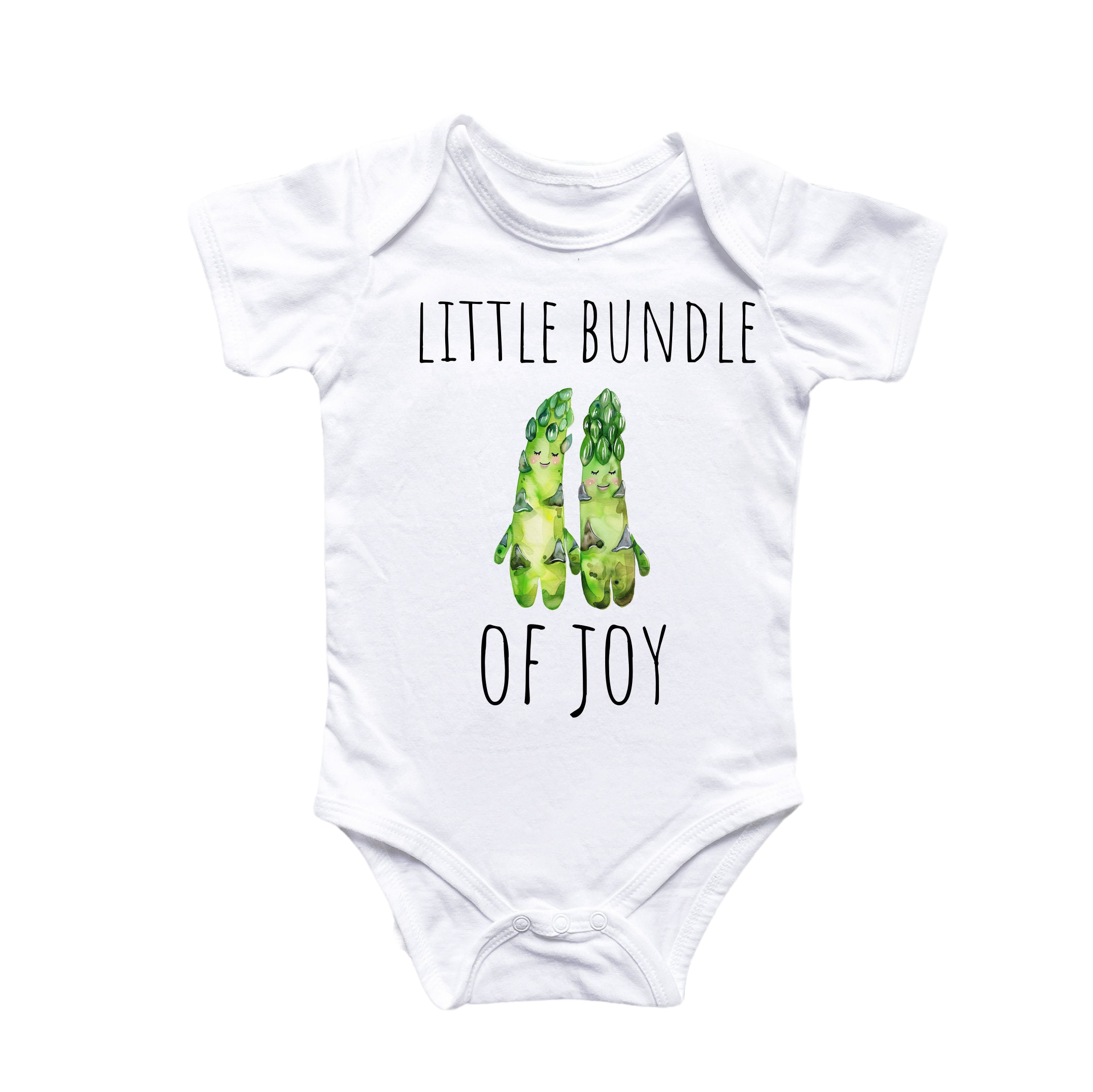 Asparagus Vegetable - Baby Boy Girl Clothes Infant Bodysuit Funny Cute Newborn-0