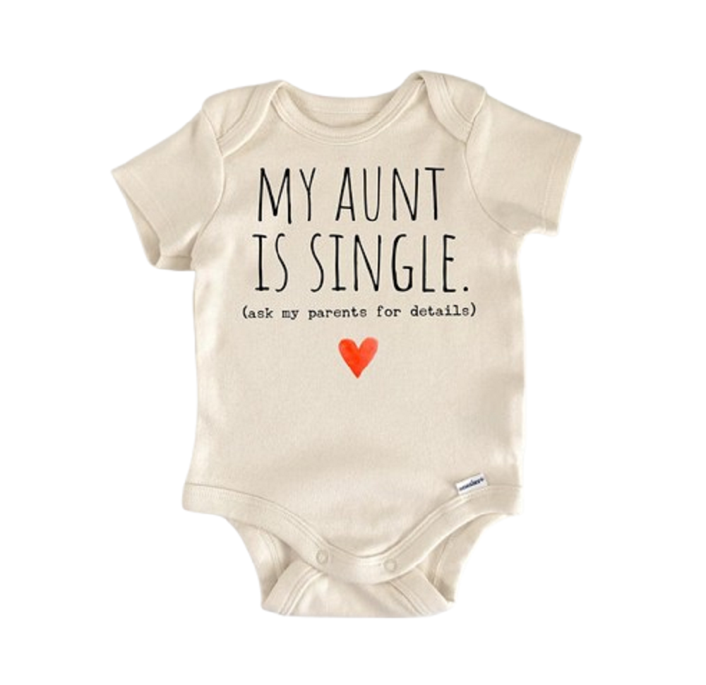 Auntie Aunt - Baby Boy Girl Clothes Infant Bodysuit Funny Cute Newborn-0
