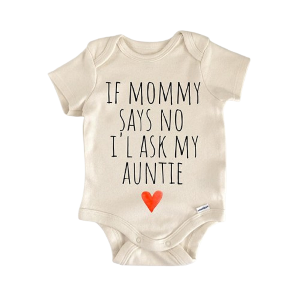 Auntie Aunt - Baby Boy Girl Clothes Infant Bodysuit Funny Cute Newborn-0