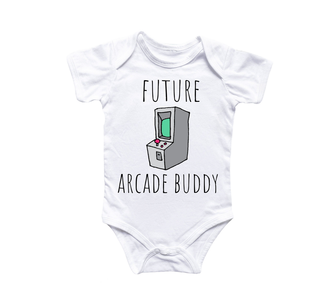 Arcade Video Games - Baby Boy Girl Clothes Infant Bodysuit Funny Cute Newborn-0