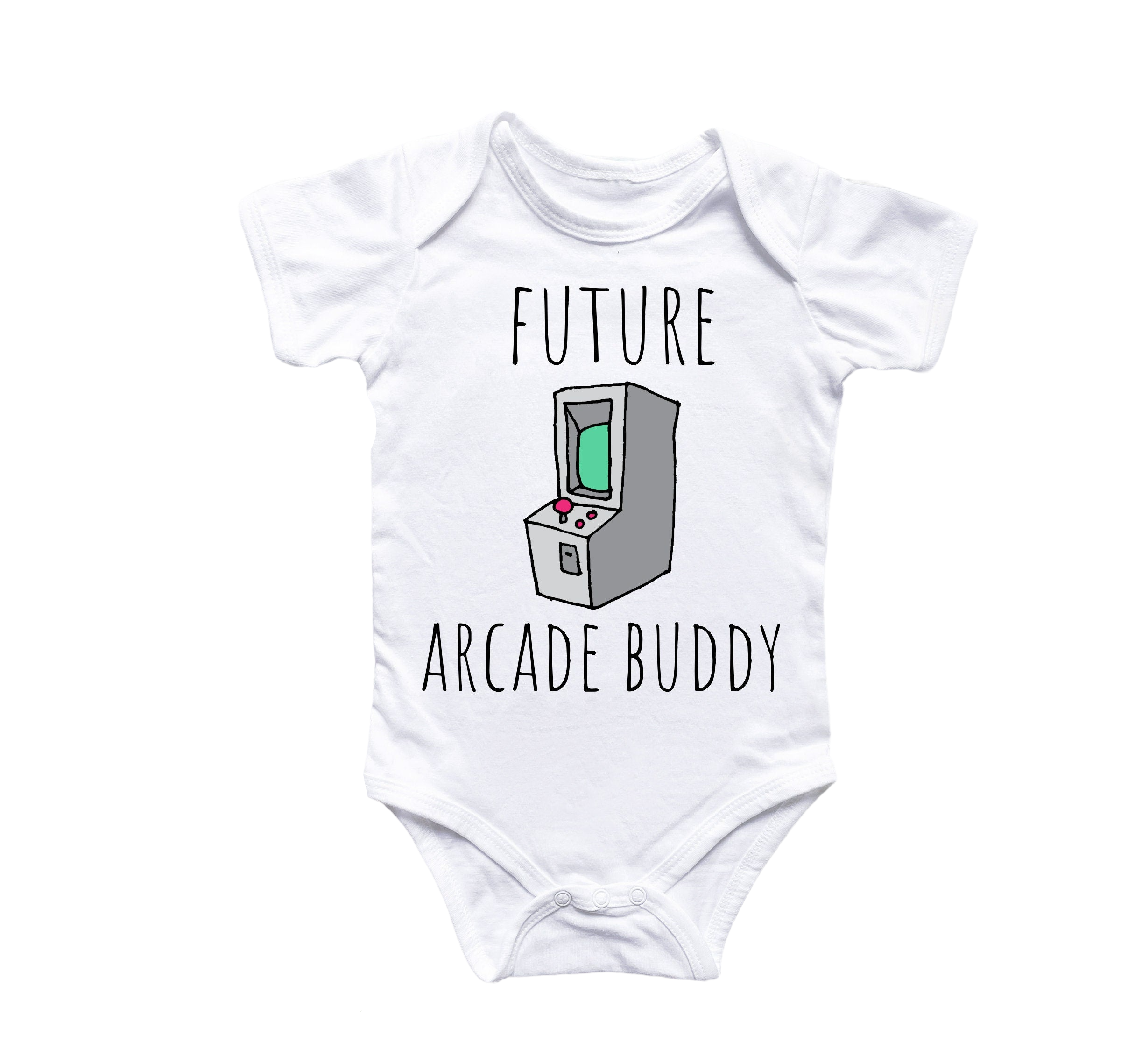 Arcade Video Games - Baby Boy Girl Clothes Infant Bodysuit Funny Cute Newborn-0