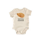Almond Nut Peanut  - Baby Boy Girl Clothes Infant Bodysuit Funny Cute Newborn-0