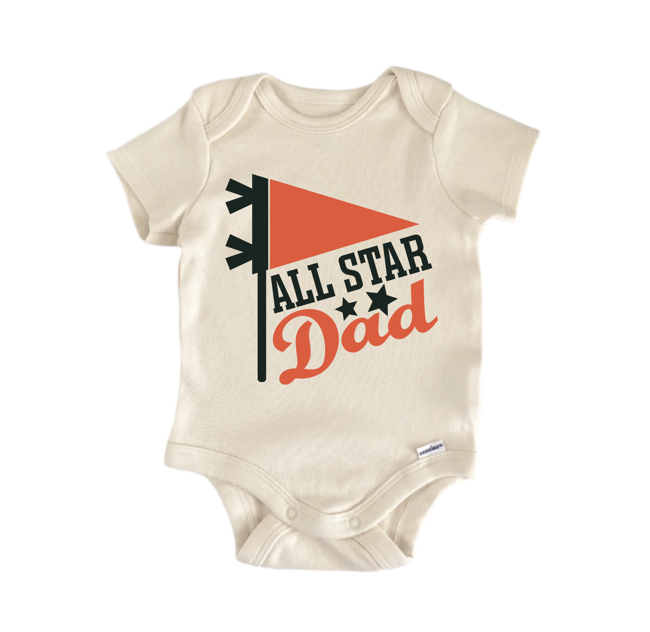All Star Dad  Father's Day - Baby Boy Girl Clothes Infant Bodysuit Funny Cute-0