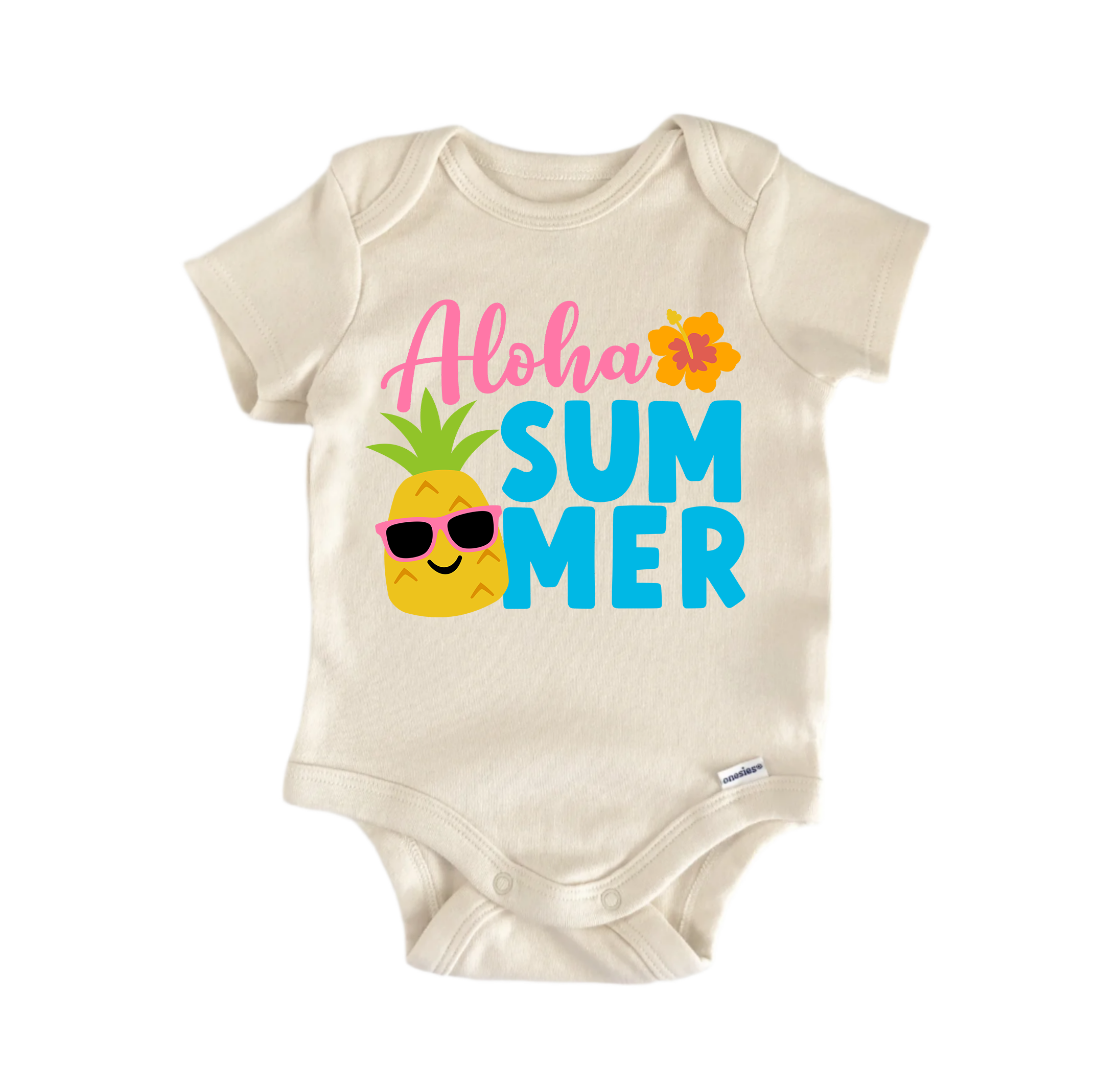 Aloha Summer Beach - Baby Boy Girl Clothes Infant Bodysuit Funny Cute-0