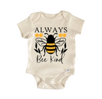 Always Bee Kind Honey - Baby Boy Girl Clothes Infant Bodysuit Funny Cute-0
