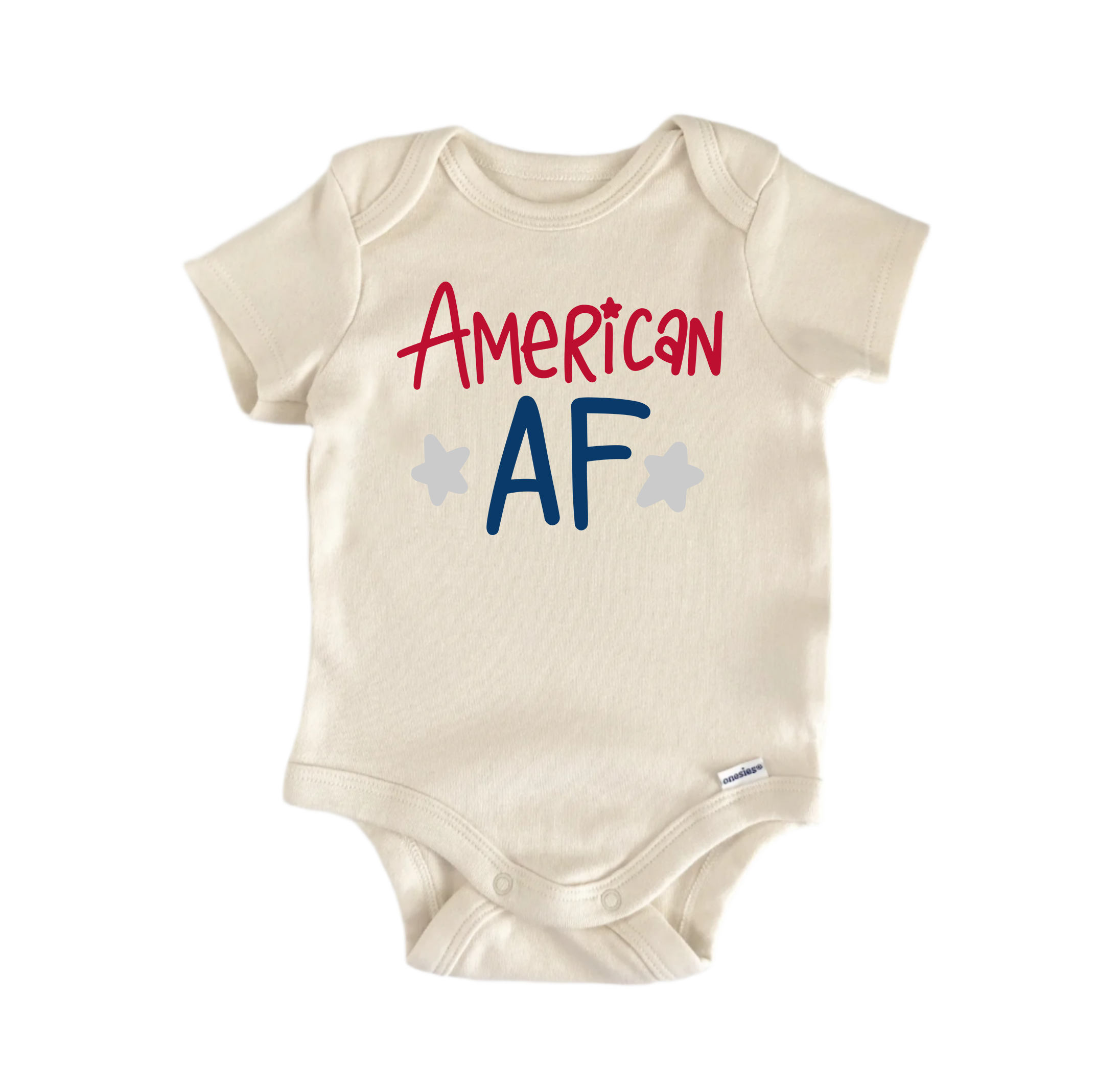 American-AF -  Baby Boy Girl Clothes  Bodysuit Funny Cute-0