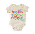 Autism Awareness Is Not A Label Sublimation -  Baby Boy Girl Clothes  Bodysuit Funny Cute-0