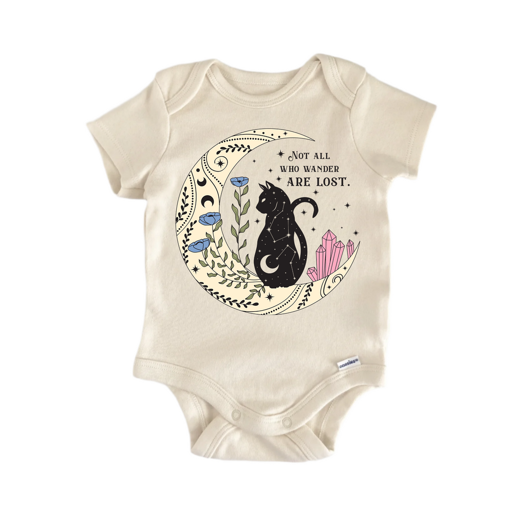 Adventure Wander Are Lost Magic Mystical -  Baby Boy Girl Clothes Bodysuit Funny Cute-0