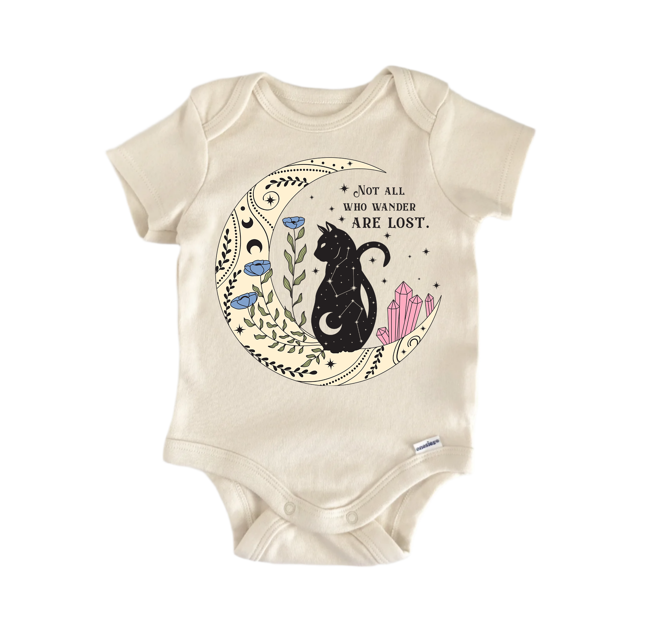 Adventure Wander Are Lost Magic Mystical -  Baby Boy Girl Clothes Bodysuit Funny Cute-0