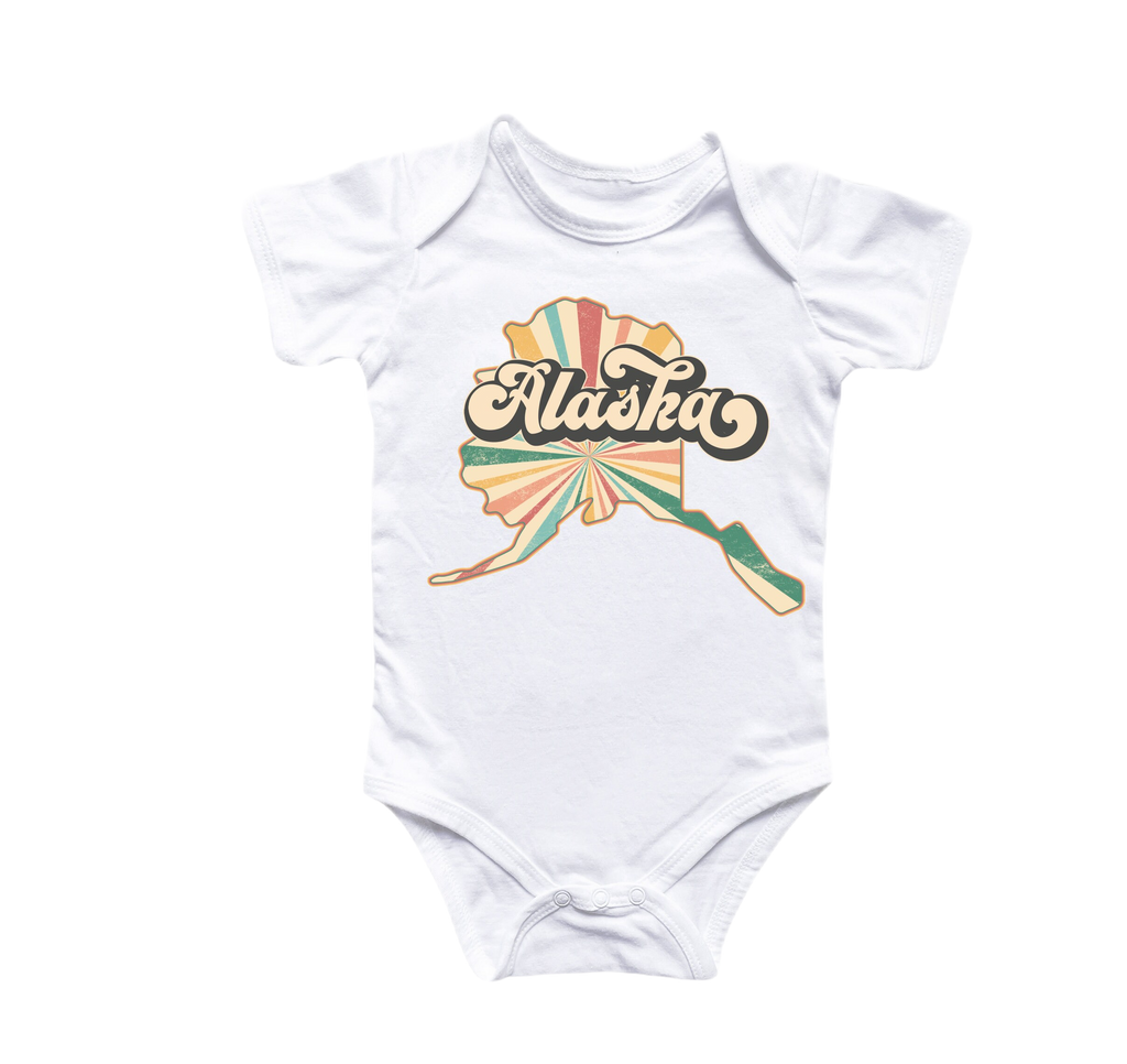 Alaska - Baby Boy Girl Clothes Infant Bodysuit Funny Cute Newborn-0