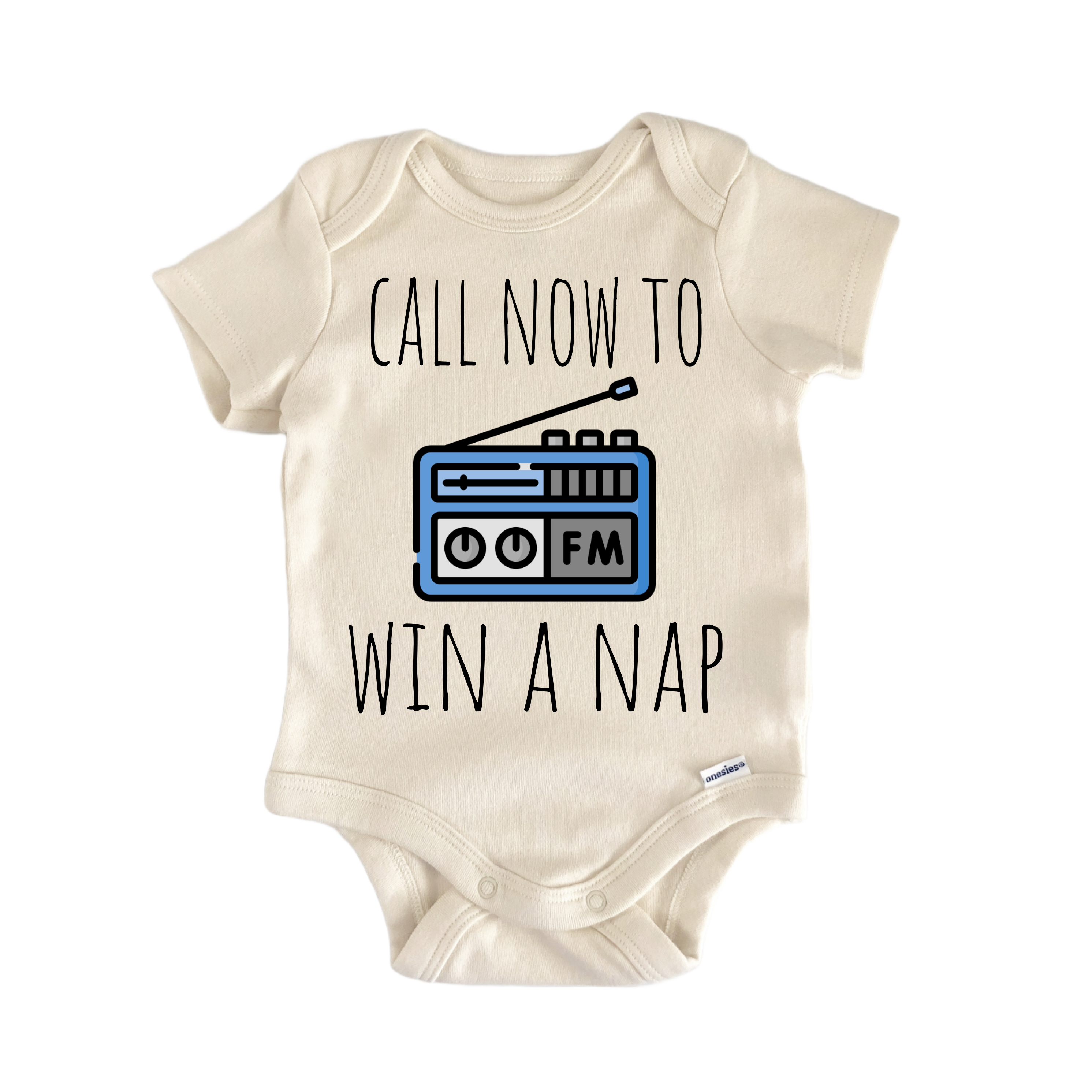 Am Fm Radio Broadcast - Baby Bodysuit-0