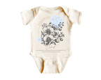 Aquarius Floral Celestial  - Baby Boy Girl Clothes Infant Bodysuit Funny Cute Newborn-0