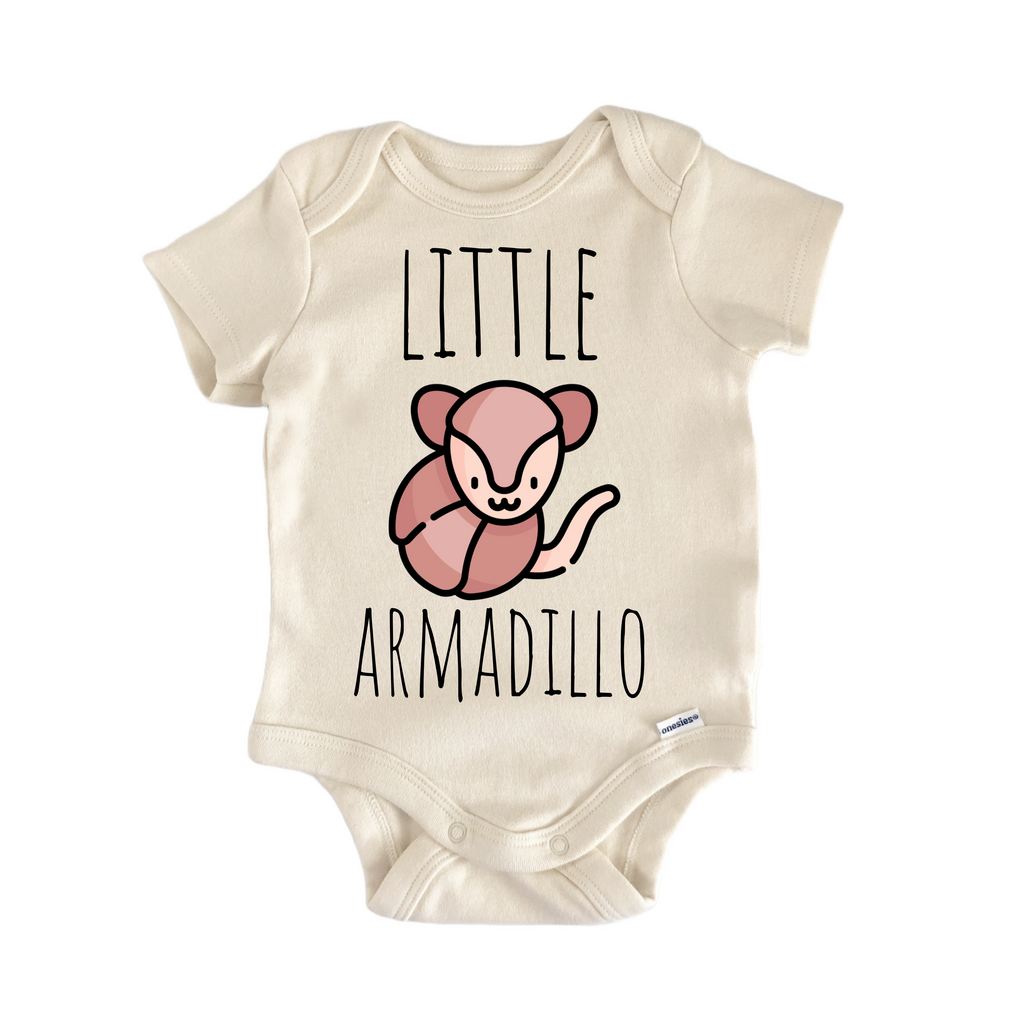 Armadillo Animal - Baby Bodysuit-0