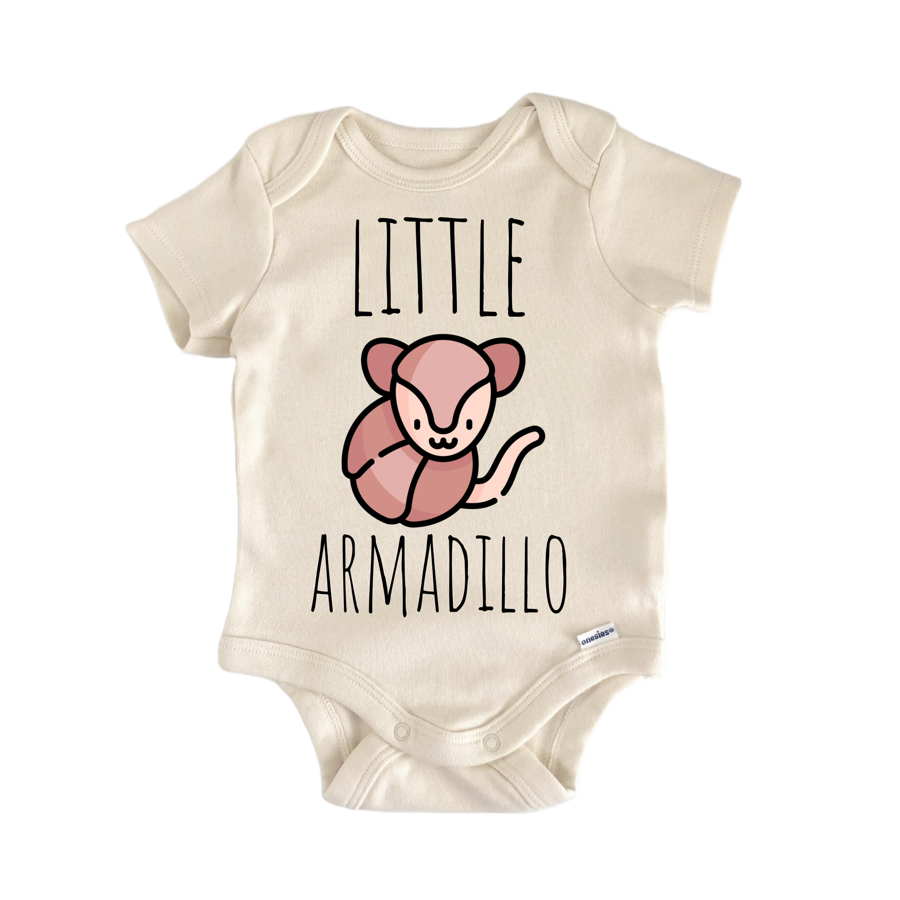 Armadillo Animal - Baby Bodysuit-0