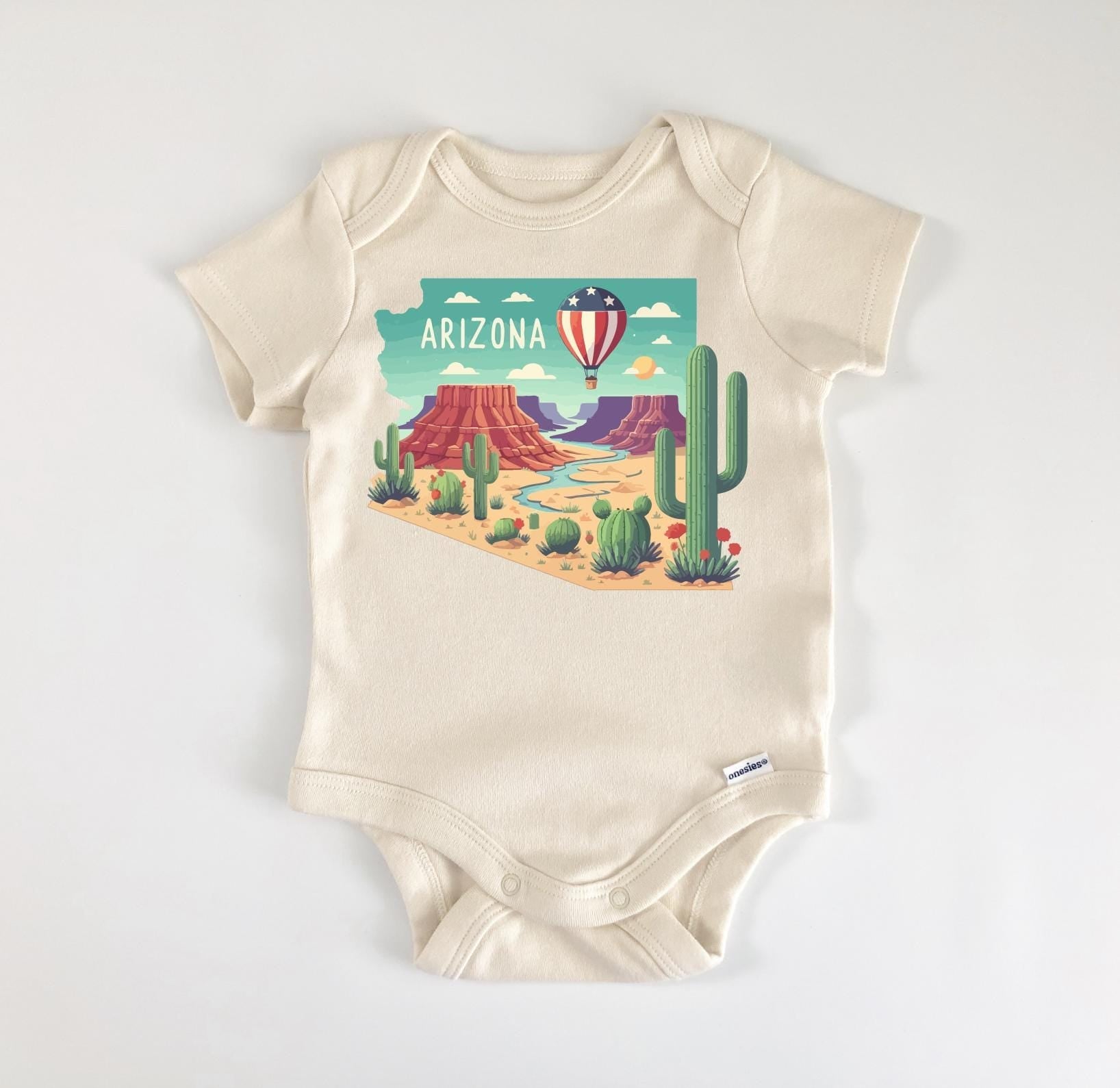Arizona - Baby Boy Girl Clothes Infant Bodysuit Funny Cute Newborn-0