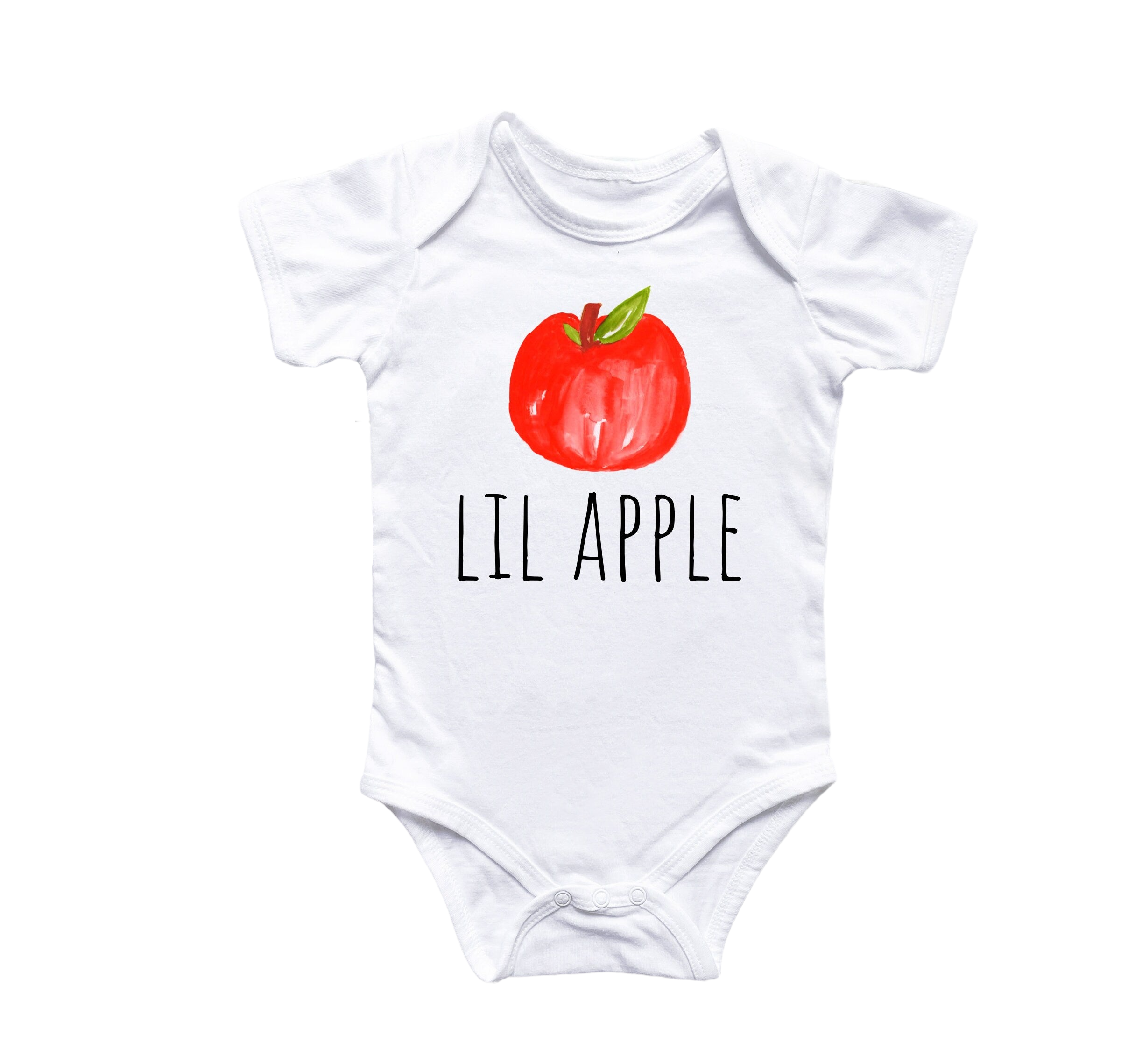 Apple Fall Autumn - Baby Boy Girl Clothes Infant Bodysuit Funny Cute Newborn-0