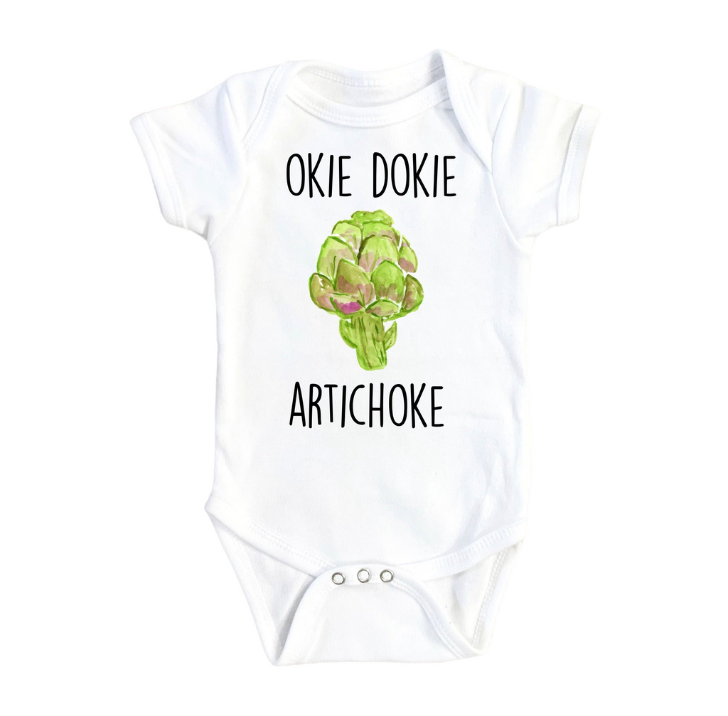 Artichoke Okay - Baby Boy Girl Clothes Infant Bodysuit Funny Cute Newborn 1A-0