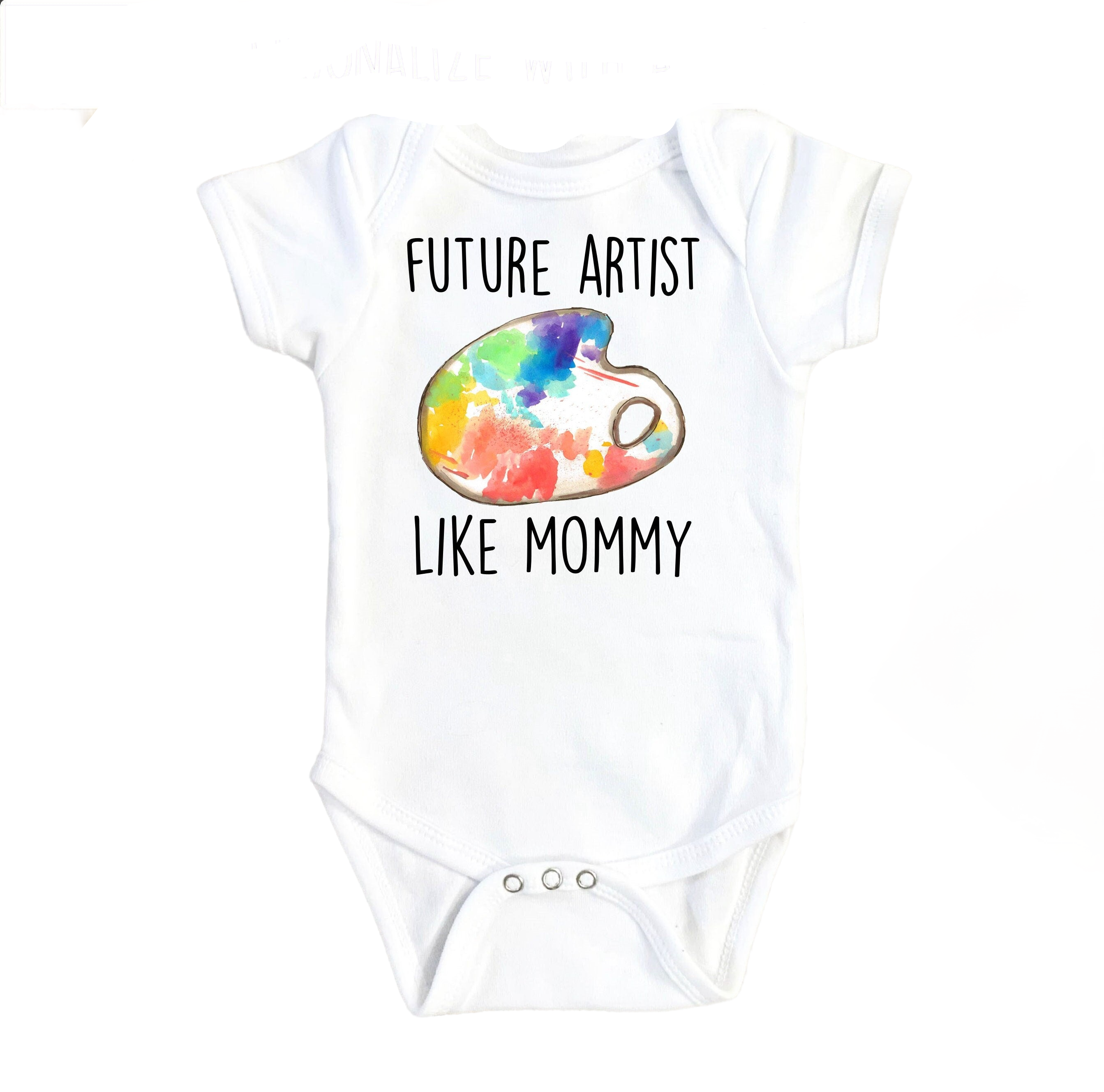 Artist Mommy - Baby Boy Girl Clothes Infant Bodysuit Funny Cute Newborn-0