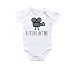 Actor - Baby Boy Girl Clothes Infant Bodysuit Funny Cute Newborn-0