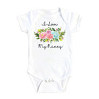 Nanny Floral - Baby Boy Girl Clothes Infant Bodysuit Funny Cute Newborn-0