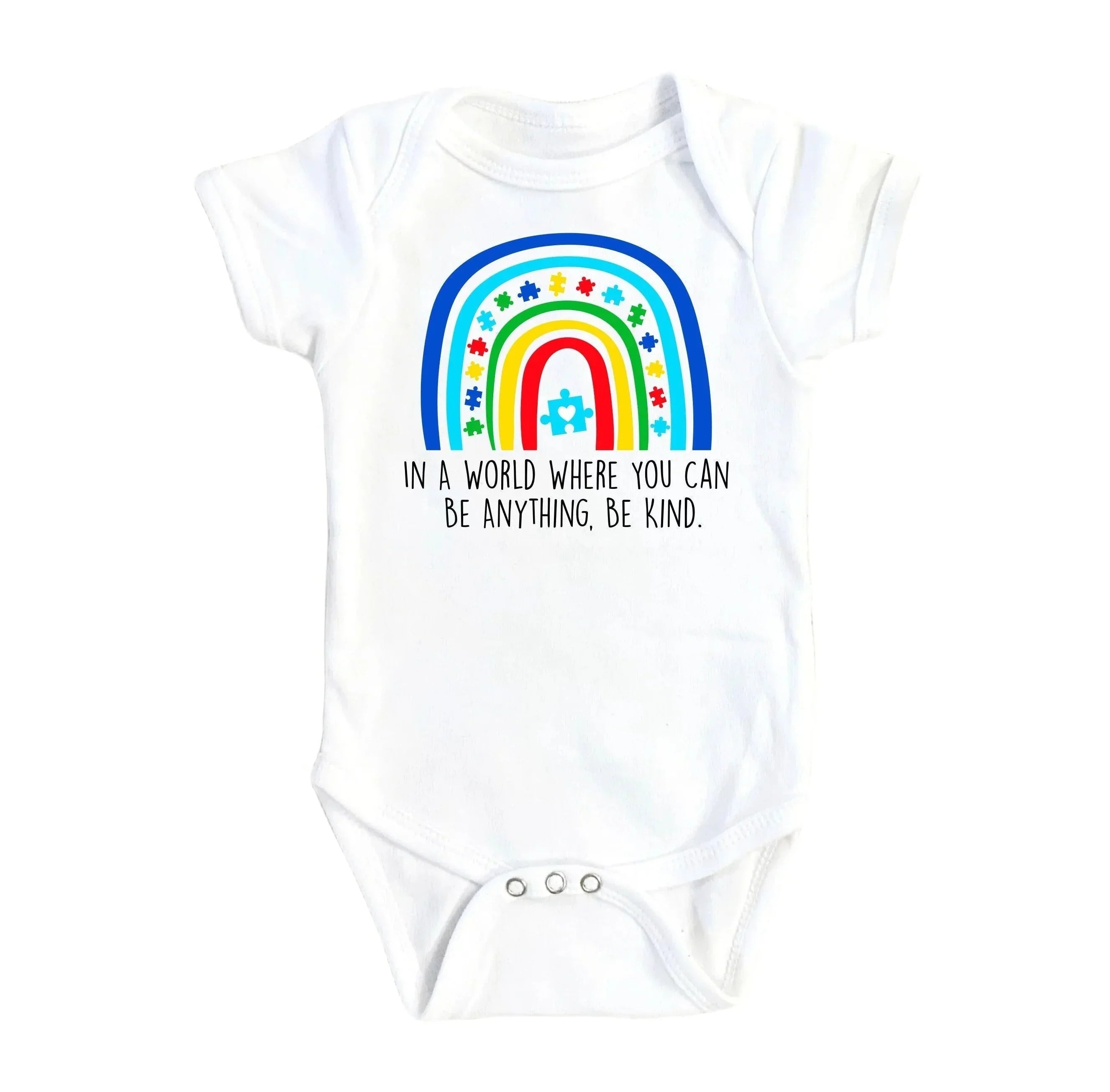 Autism Be Kind - Baby Boy Girl Clothes Infant Bodysuit Funny Cute Newborn-0