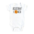 Assistant Basketball - Baby Boy Girl Clothes Infant Bodysuit Funny Cute Newborn-0