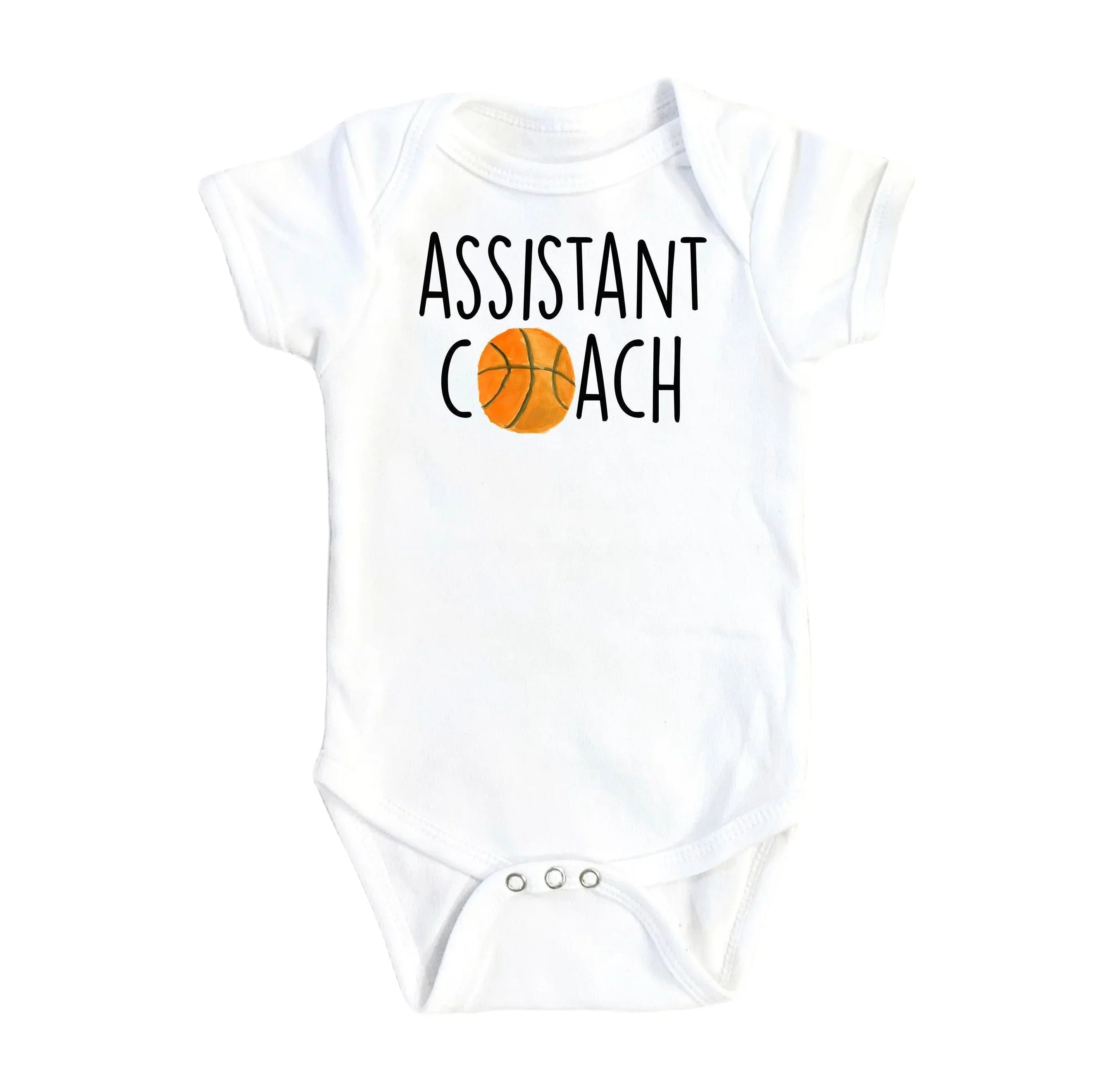 Assistant Basketball - Baby Boy Girl Clothes Infant Bodysuit Funny Cute Newborn-0