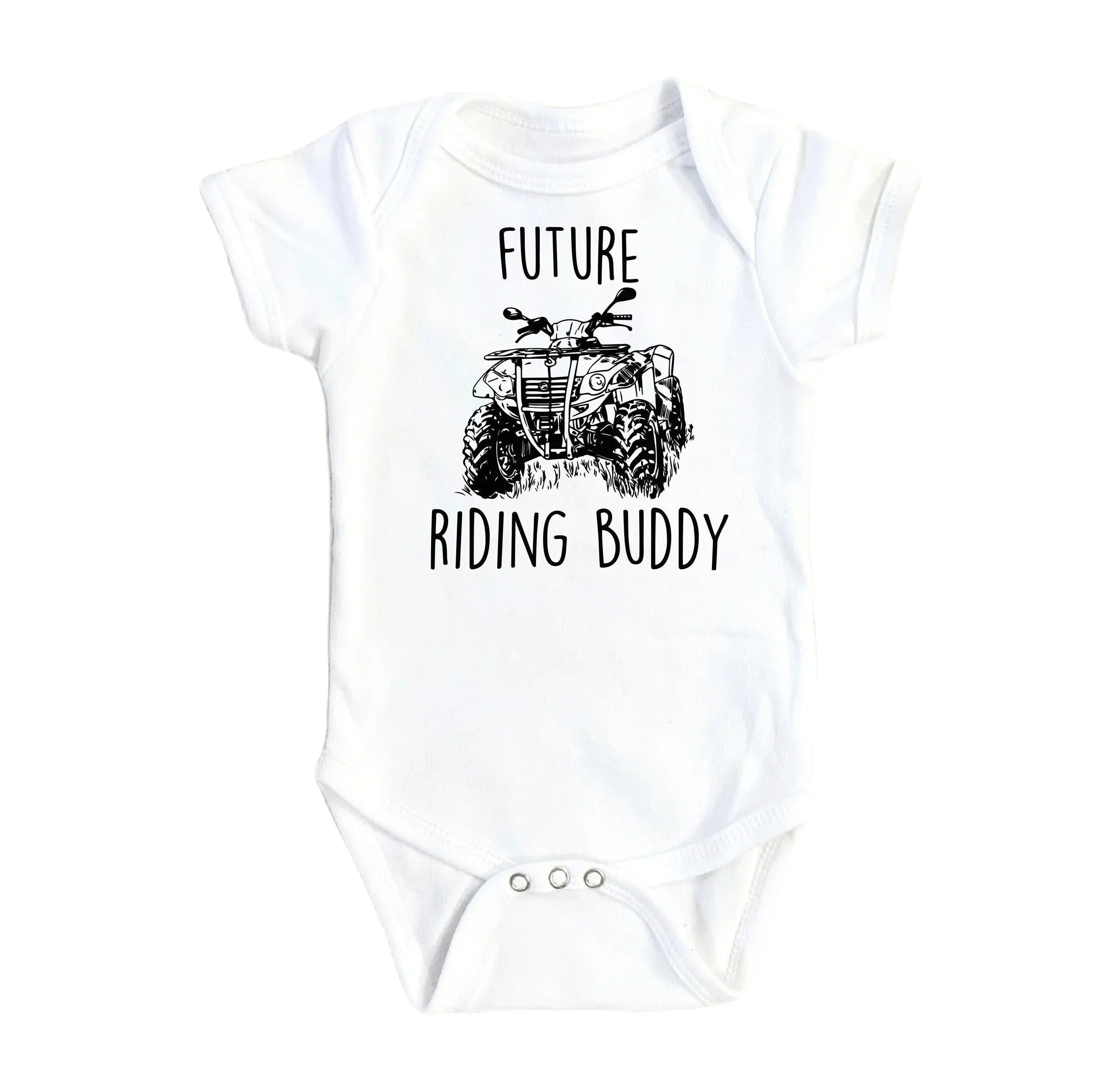 Atv Buddy - Baby Boy Girl Clothes Infant Bodysuit Funny Cute Newborn-0