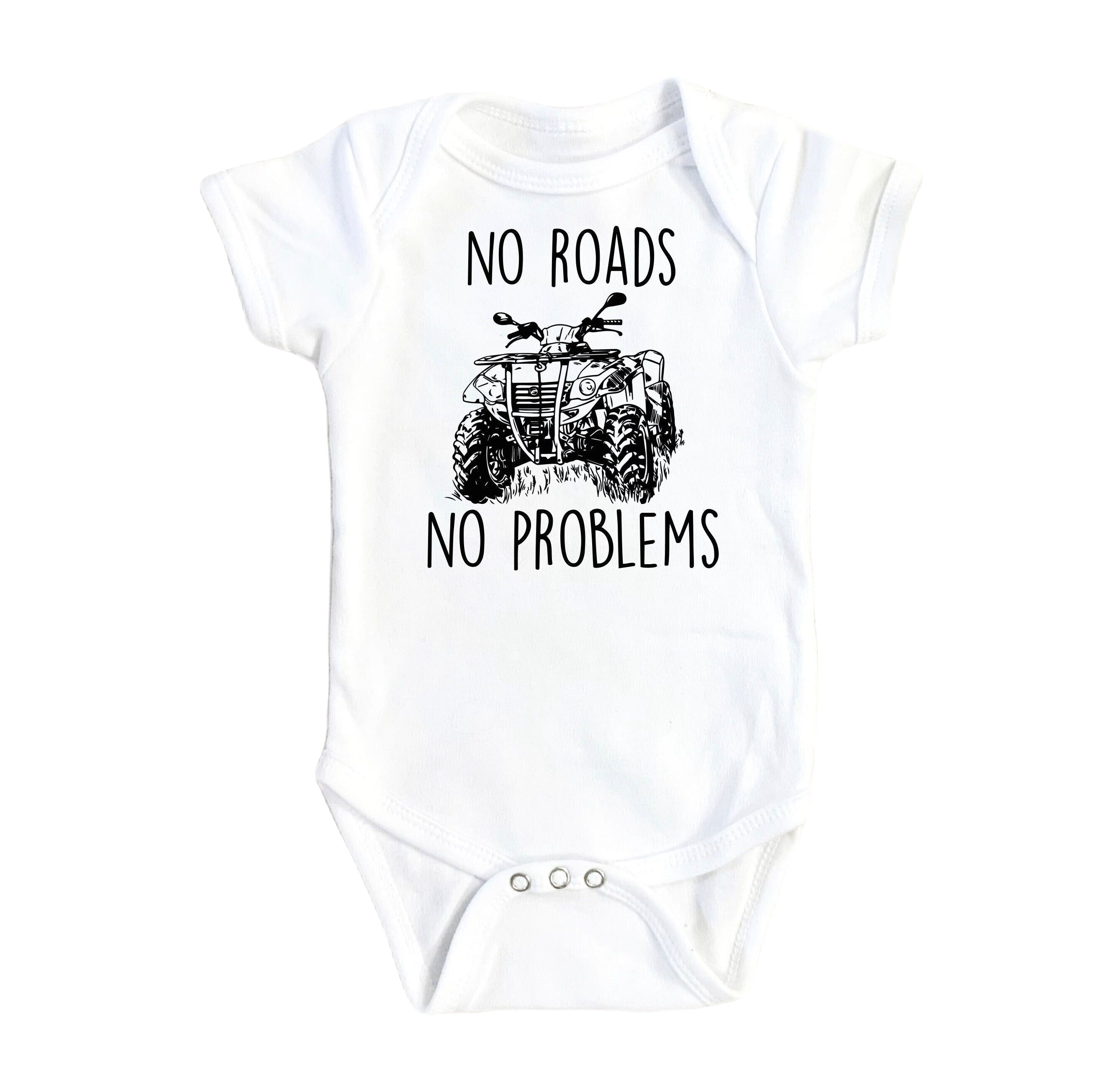 ATV Roads - Baby Boy Girl Clothes Infant Bodysuit Funny Cute Newborn-0