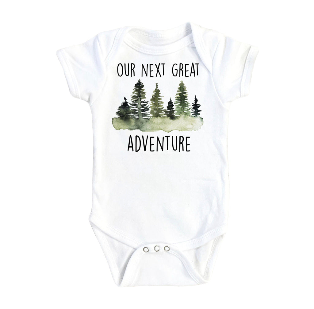 Adventure Next Green - Baby Boy Girl Clothes Infant Bodysuit Funny Cute Newborn 1A-0