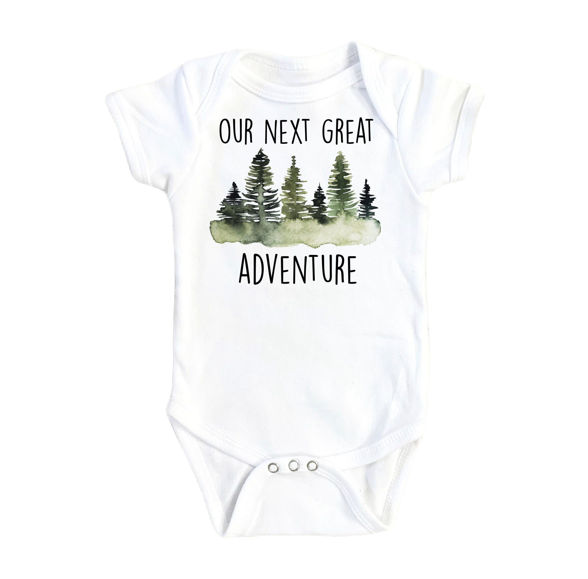 Adventure Next Green - Baby Boy Girl Clothes Infant Bodysuit Funny Cute Newborn 1A-0