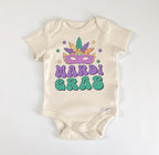 Mardi Gras Retro - Baby Boy Girl Clothes Infant Bodysuit Funny Cute Newborn-0