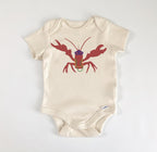 Crawfish Mardi Gras - Baby Boy Girl Clothes Infant Bodysuit Funny Cute Newborn-0
