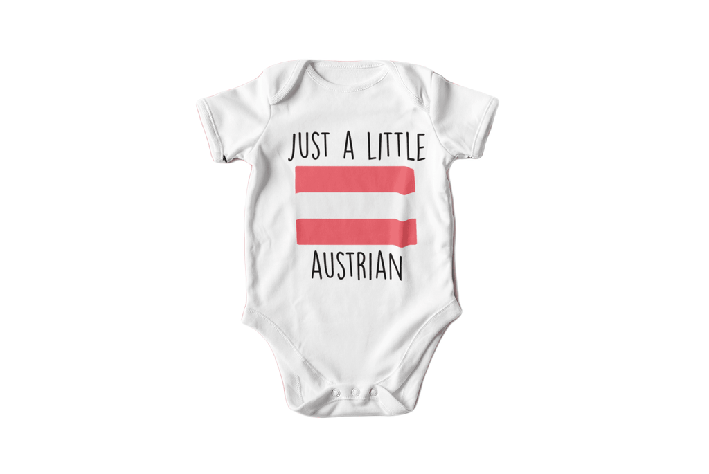 Austria - Baby Boy Girl Clothes Infant Bodysuit Funny Cute Newborn-0