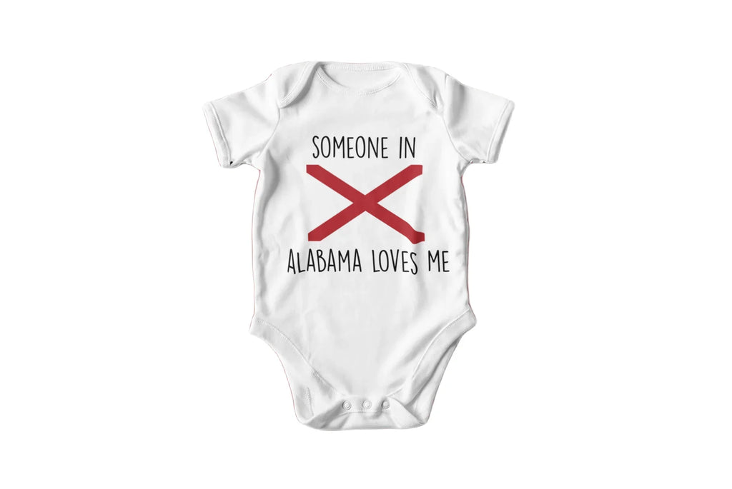 Alabama - Baby Boy Girl Clothes Infant Bodysuit Funny Cute Newborn-0
