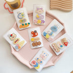 Children’s Cute Acrylic Small Animal Girl Heart Side Hairpin Hair Clips-0