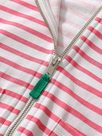 Arrival Baby Kids Girls Strawberry Cartoon And Striped Pattern Zipper Hoodie-2
