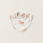 Adorable Cartoon Cotton Snap-on Bib-3