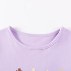 Autumn and Spring Arrival Star and Cartoon Pattern Long Sleeves Dress for Stylish Girls-1